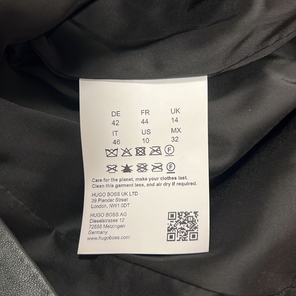 🔥🔥BOSS Salomea Leather Jacket - Picture 10 of 16